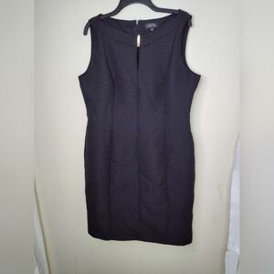 Elegant Black Asymmetrical Dress